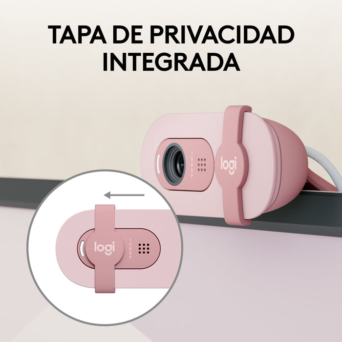 EAN 5099206113282 - Logitech 960-001623 cámara web 2 MP 1920 x 1080 Pixeles USB Rosa imagen 9