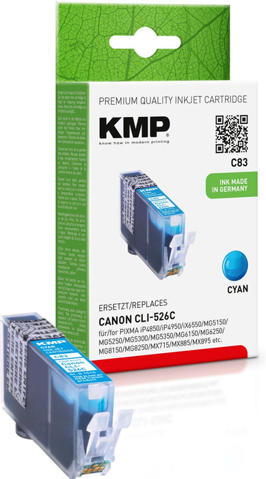 EAN 4011324151534 - KMP C83 cartucho de tinta 1 pieza(s) Cian imagen 1