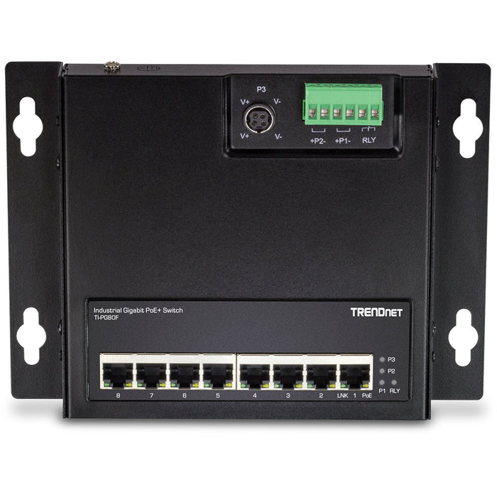EAN 710931161496 - Trendnet TI-PG80F switch No administrado Gigabit Ethernet (10/100/1000) Energía sobre Ethernet (PoE) imagen 2