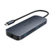 EAN 0817110017114 - HYPER HD4006GL hub de interfaz USB 3.2 Gen 1 (3.1 Gen 1) Type-C 10000 Mbit/s Azul, Gris imagen 1