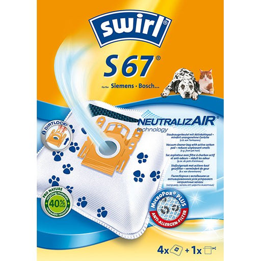 EAN 4006508202614 - Swirl S 67 NeutralizAir Bolsa para el polvo Aspiradora cilíndrica imagen 1