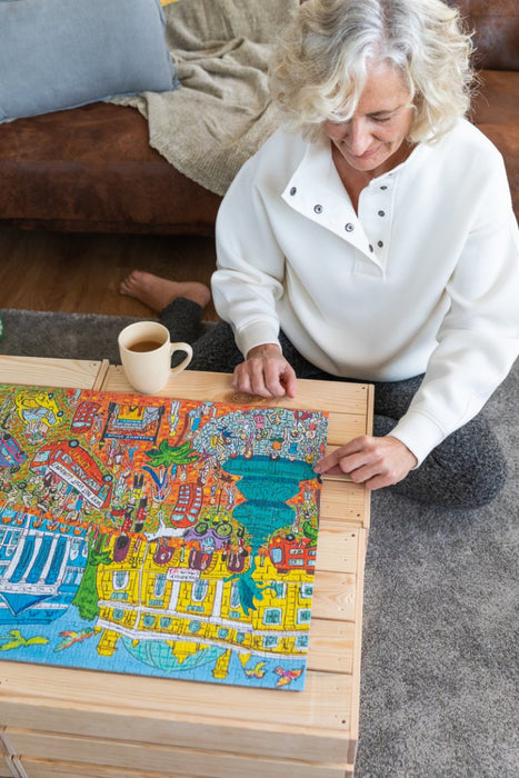 EAN 8710126188613 - Premium Collection New York City 1000 pcs Puzzle rompecabezas 1000 pieza(s) Paisaje imagen 3