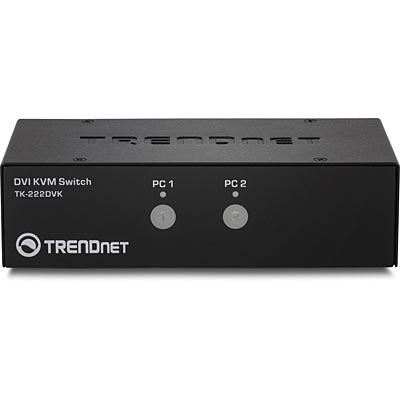 EAN 0710931170023 - Trendnet TK-222DVK interruptor KVM Negro imagen 2