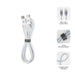 EAN 8436586743598 - SUBBLIM SUBCAB-C10010 cable USB USB 2.0 USB C Blanco imagen 3