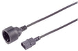 EAN 4017538146007 - S/CONN maximum connectivity 09-07045 cable de transmisión Negro 3 m IEC C14 imagen 1