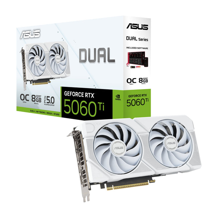 EAN 4711636177337 - ASUS Dual -RTX5060TI-O8G-WHITE NVIDIA GeForce RTX 5060 Ti 8 GB GDDR7 imagen 14