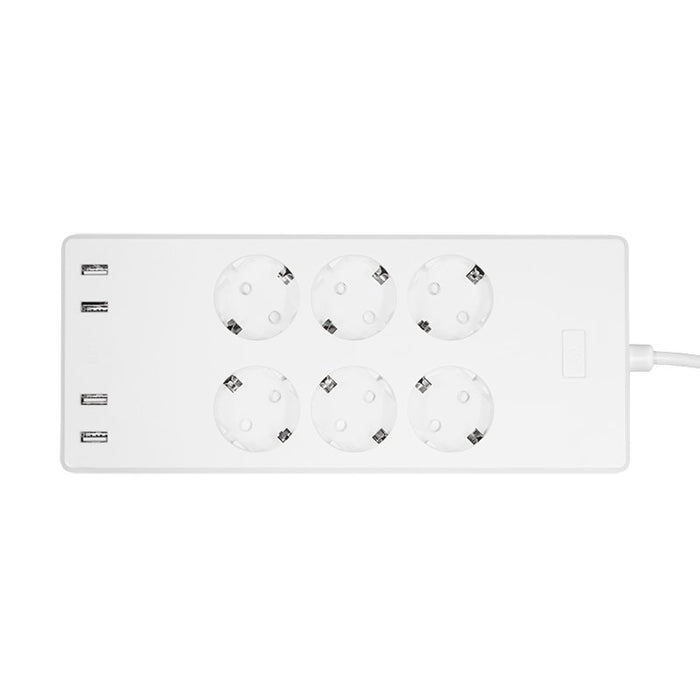 EAN 4052792066784 - LogiLink SH0105 regleta inteligente 6 salidas AC Tipo F 1,8 m 4 2400 W Blanco imagen 3
