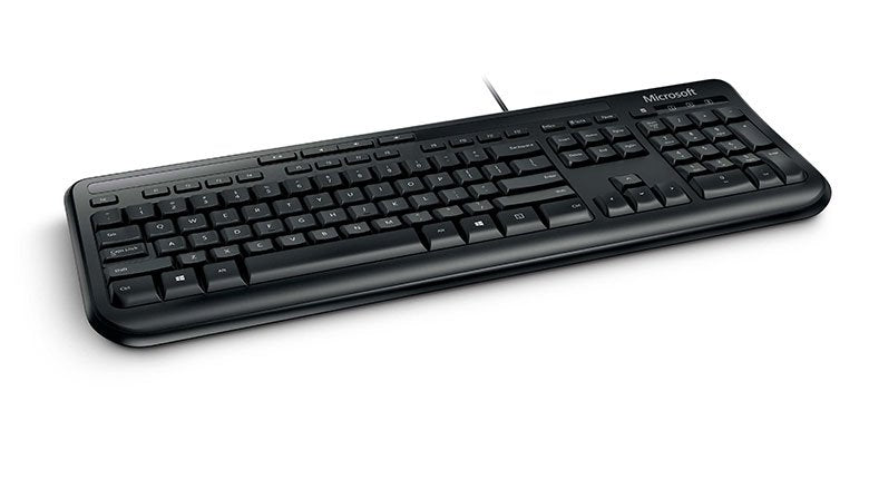 EAN 0882224741804 - Microsoft Wired Keyboard 600 teclado Oficina USB QWERTY Inglés de EE. UU. Negro imagen 2