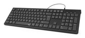 EAN 4047443434517 - Hama KC-200 teclado Oficina USB QWERTZ Alemán Negro imagen 1