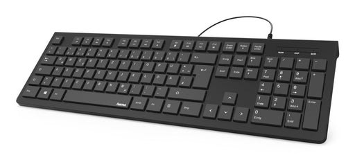 EAN 4047443434517 - Hama KC-200 teclado Oficina USB QWERTZ Alemán Negro imagen 1