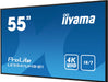 EAN 4948570120956 - iiyama LE5541UHS-B1 pantalla de señalización Pantalla plana para señalización digital 138,7 cm (54.6") LC imagen 4
