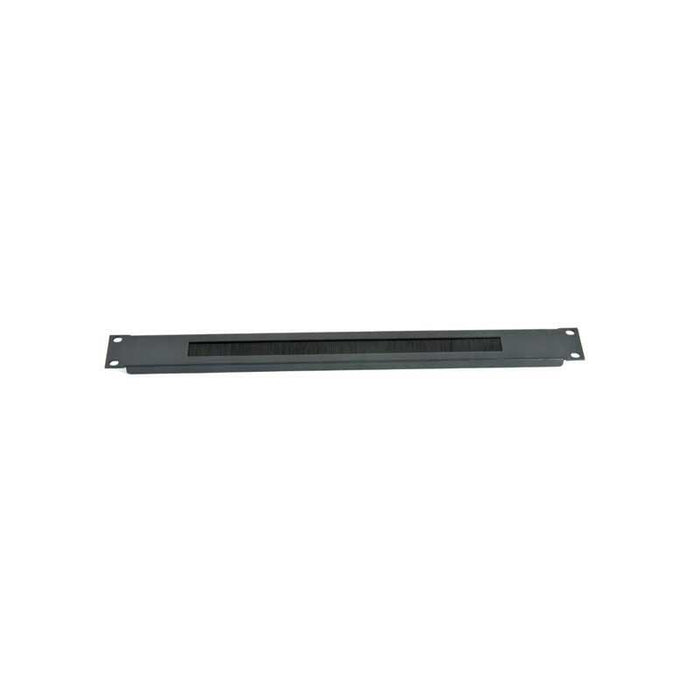 2lan Panel Pasacables De Cepillo 19" 1u Metal