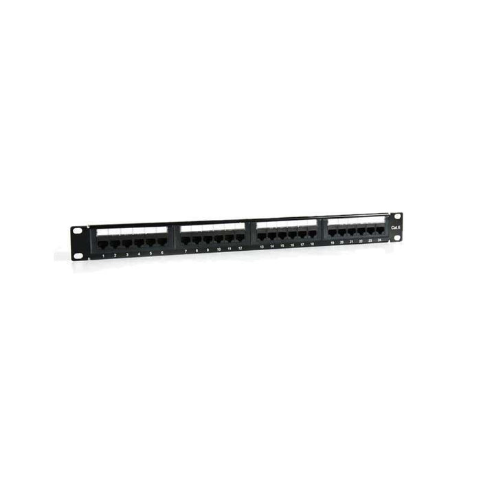 2lan Patch Panel 19" Cat6 24 Puertos Utp