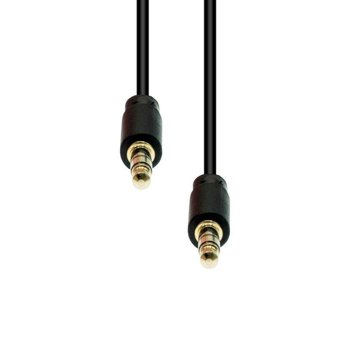 3-Pin Slim Cable M-M Black 10m - Warranty: 360m