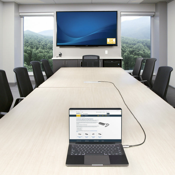 EAN 65030903035 - StarTech.com 8K-A-50F-HDMI-CABLE cable HDMI HDMI tipo A (Estándar) Negro, Plata imagen 7