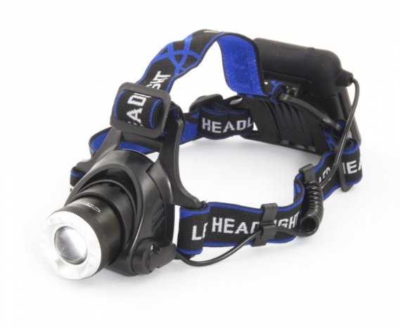 EAN 5901299949085 - Esperanza EOT005 linterna Negro, Azul Linterna con cinta para cabeza LED imagen 1
