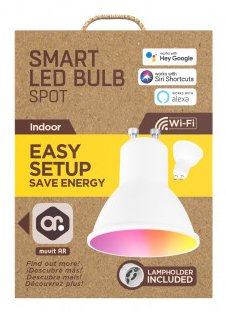 EAN 8426801164581 - Muvit MIOBULB015 iluminación inteligente Bombilla inteligente Wi-Fi 5,5 W imagen 6