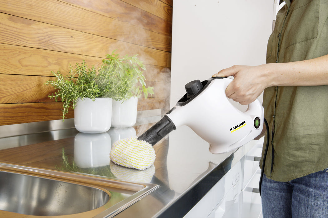 EAN 4054278975733 - Kärcher SC 1 EasyFix Limpiador a vapor portátil 1200 W Negro, Blanco imagen 9