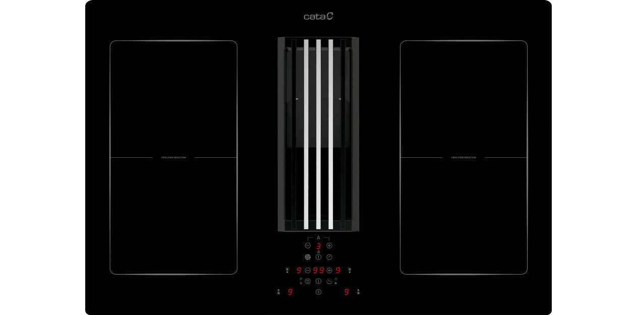 EAN 8422248102568 - CATA IAS 770 Negro Integrado 77 cm Con placa de inducción 4 zona(s) Campana integrada imagen 1