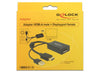 EAN 4043619626670 - DeLOCK 0.245m HDMI+USB2.0-A/DisplayPort 0,254 m HDMI + USB Negro imagen 2