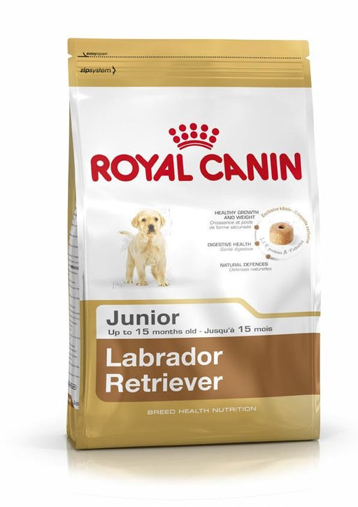 EAN 3182550725514 - Royal Canin Labrador Retriever Junior 12 kg Cachorro Maíz, Aves, Arroz imagen 1