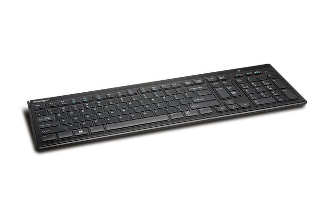 EAN 5028252604055 - Kensington Slim Type Wireless Keyboard teclado Oficina RF inalámbrico QWERTY Español Negro imagen 1