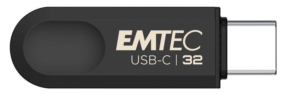 EAN 3126170182425 - Emtec C280 unidad flash USB 32 GB USB Tipo C 3.2 Gen 1 (3.1 Gen 1) Negro imagen 2