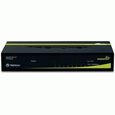 EAN 0710931610154 - Trendnet TEG-S80G switch No administrado imagen 2