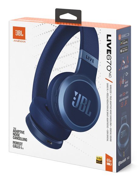 EAN 1200130004759 - JBL Live 670NC Auriculares Inalámbrico Diadema Llamadas/Música Bluetooth Azul imagen 11