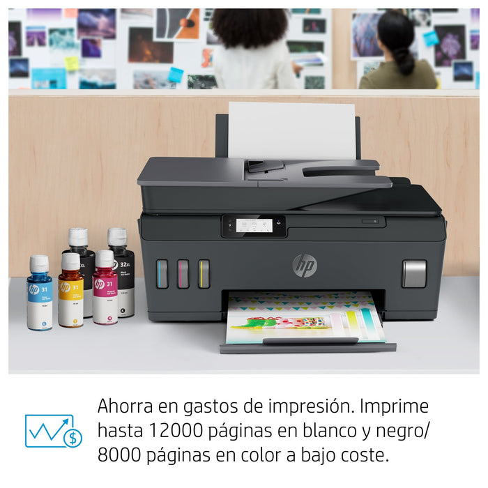 EAN 0192545948258 - HP Smart Tank Plus 655 Wireless All-in-One Inyección de tinta térmica A4 4800 x 1200 DPI 11 ppm Wifi imagen 3