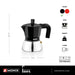 EAN 8435092433795 - Monix M863003 cafetera manual Cafetera italiana 0,195 L Negro imagen 2