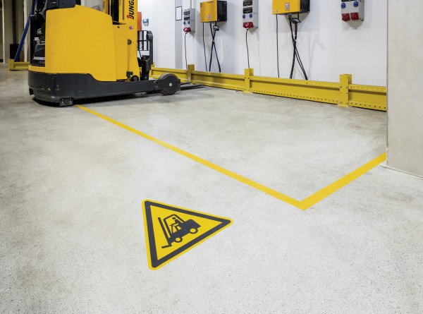 EAN 4005546983493 - Durable 173404 pictograma Triángulo Negro, Amarillo Plástico imagen 3