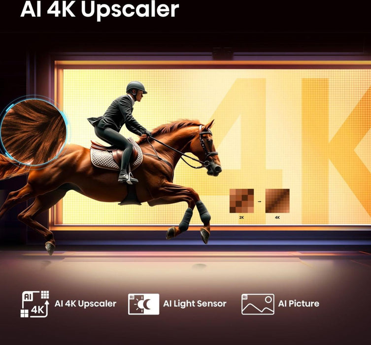 EAN 6942351418803 - Hisense 58E77Q 147,3 cm (58") 4K Ultra HD Smart TV Wifi Negro imagen 6