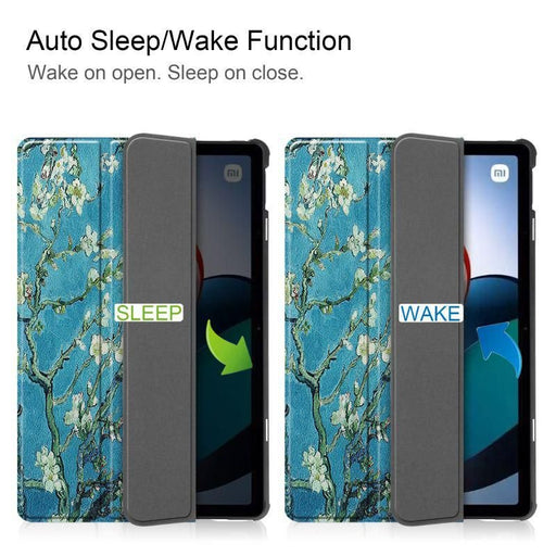 EAN 5715063019979 - CoreParts TABX-XMI-COVER11 funda para tablet 26,9 cm (10.6") Libro Azul, Verde, Blanco imagen 2