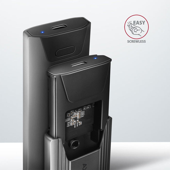 EAN 8595247906663 - Axagon EEM2-GTSA caja para disco duro externo Caja externa para unidad de estado sólido (SSD) Gris M.2 imagen 3