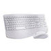 EAN 8436586743437 - SUBBLIM SUBKBC-DCOPW1 teclado Ratón incluido Hogar / Oficina RF Wireless + Bluetooth QWERTY Español Blanc imagen 10