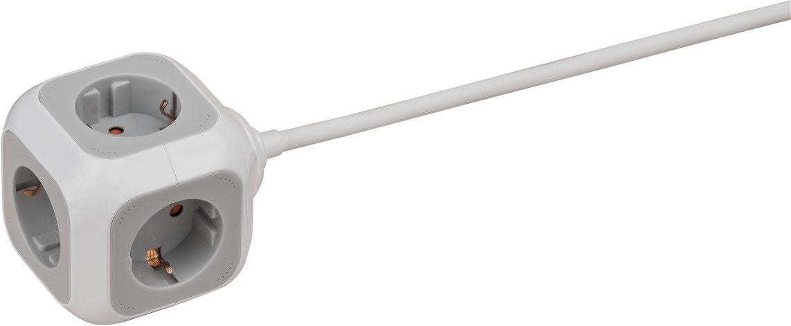 EAN 4007123648283 - Brennenstuhl 1150090 base múltiple 1,4 m 4 salidas AC Interior Blanco imagen 5