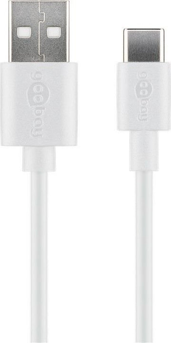 EAN 4040849591303 - Goobay 59130 cable USB USB 2.0 2 m USB A USB C Blanco imagen 2