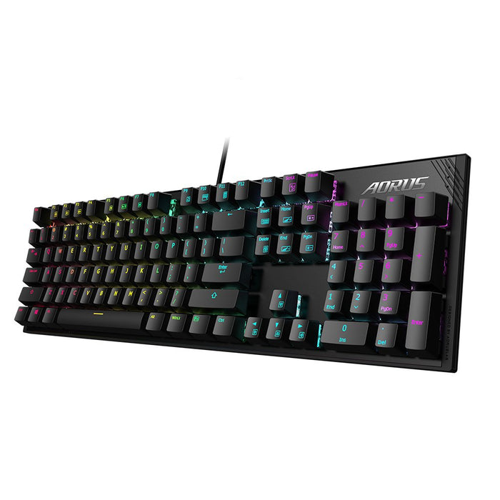 EAN 4719331551353 - GIGABYTE AORUS K1 teclado Juego USB QWERTY Inglés Negro imagen 2