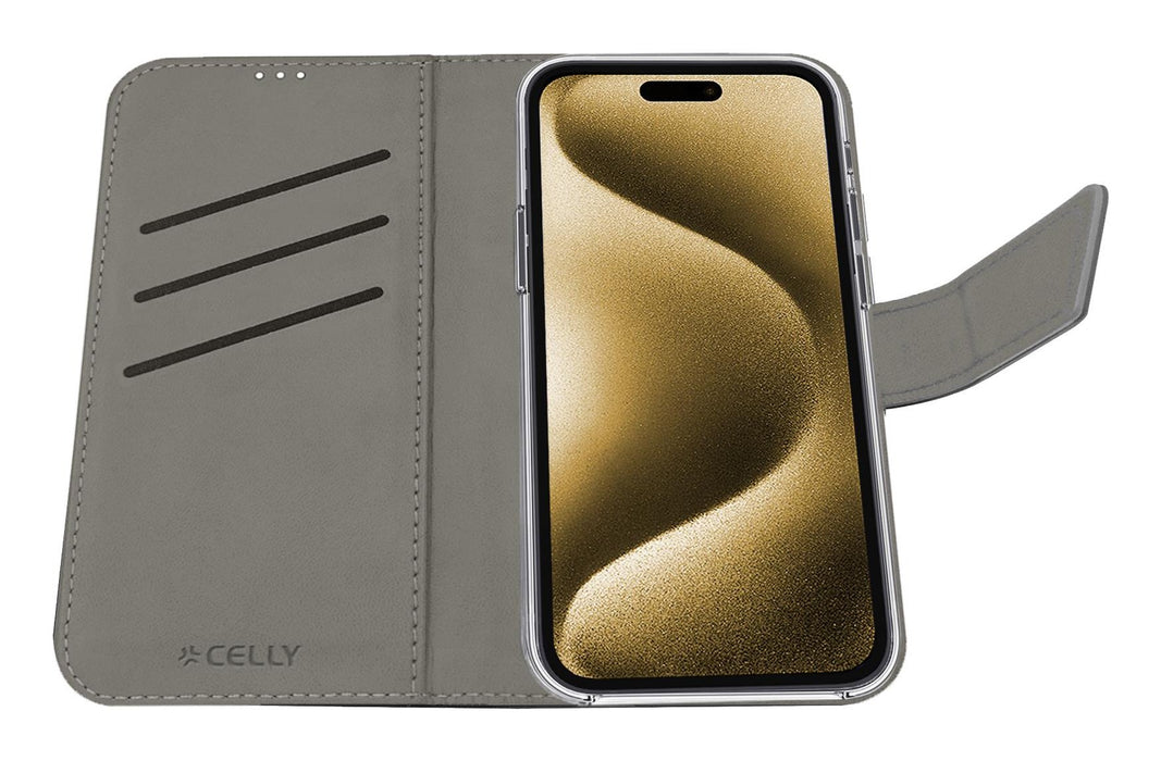 EAN 8021735210702 - Celly WALLY1080 funda para teléfono móvil 17 cm (6.7") Funda cartera Negro imagen 6