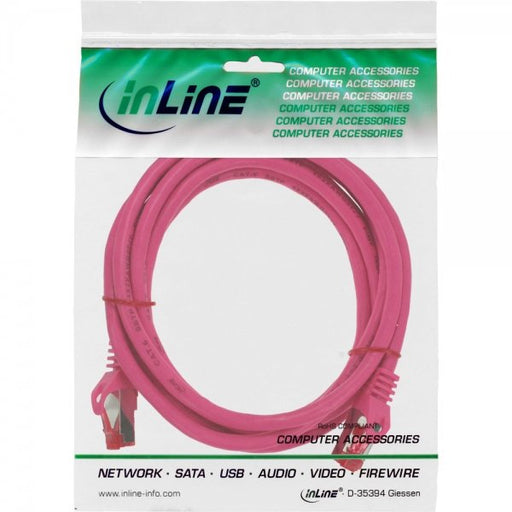 EAN 4043718125951 - InLine 4043718125951 cable de red Rosa 1 m Cat6 S/FTP (S-STP) imagen 2
