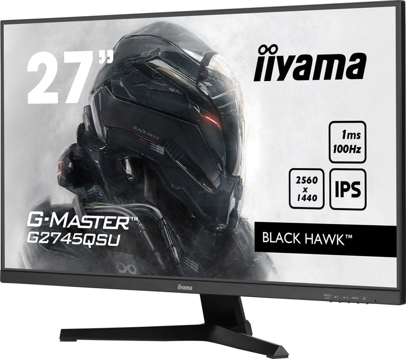 EAN 4948570122776 - iiyama G-MASTER G2745QSU-B1 pantalla para PC 68,6 cm (27") 2560 x 1440 Pixeles Dual WQHD LED Negro imagen 5