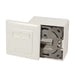 EAN 4052792040234 - LogiLink NP0124 toma de corriente 2 x RJ-45 Metálico, Blanco imagen 3