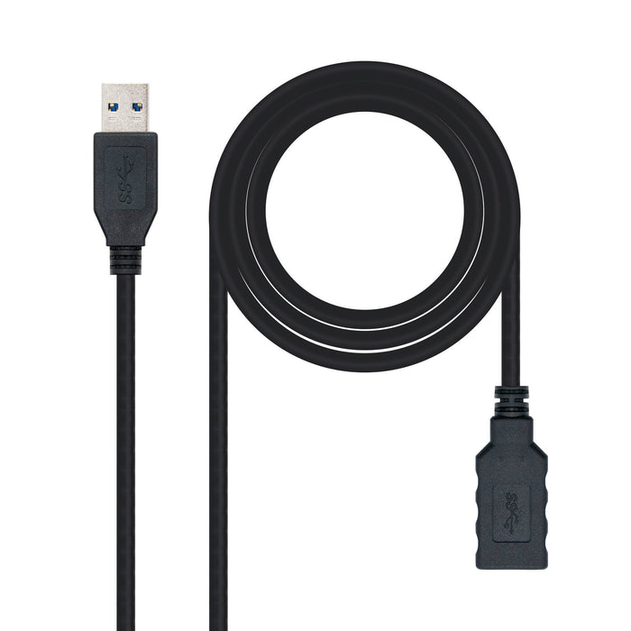 EAN 8433281008106 - Nanocable 10.01.0903-BK cable USB USB 3.2 Gen 1 (3.1 Gen 1) 3 m USB A imagen 1