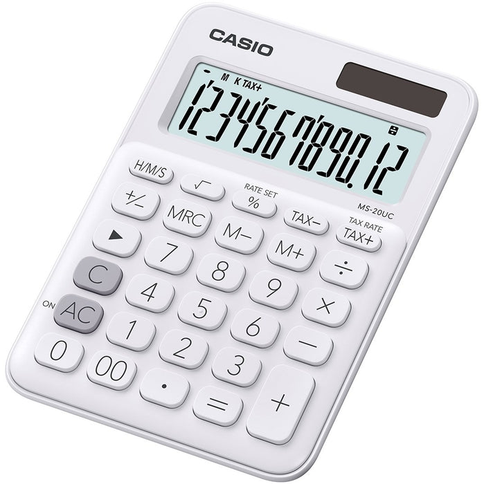 EAN 4549526612794 - Casio MS-20UC-WE calculadora Escritorio Calculadora básica Blanco imagen 1