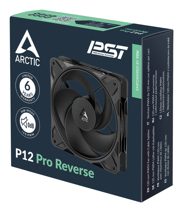 EAN 4895265000690 - ARCTIC Freezer P12 Pro Reverse Carcasa del ordenador Ventilador 12 cm Negro 1 pieza(s) imagen 6