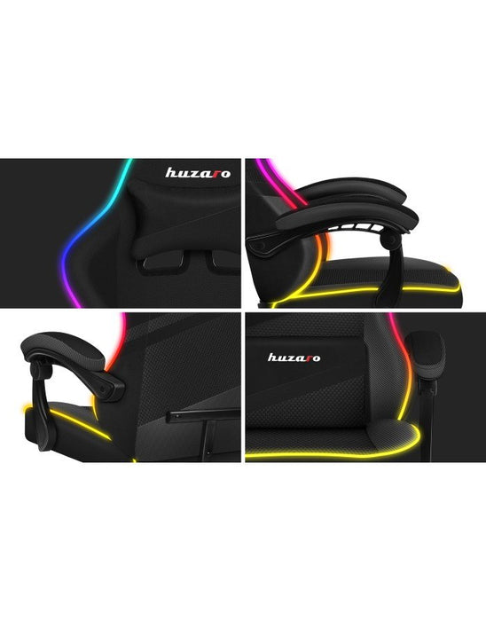 EAN 5903796013160 - Huzaro FORCE 4.4 RGB Silla para videojuegos de PC Asiento (de seguridad) de butaca Negro imagen 14
