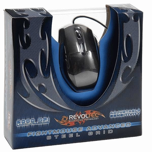 EAN 4260048813390 - Revoltec FightMouse Advanced ratón USB tipo A Laser 2000 DPI imagen 6