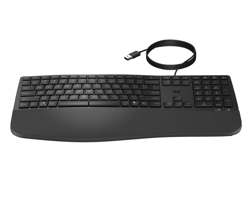 EAN 0197498232669 - HP 485 Comfort Wired Keyboard teclado Oficina USB Negro imagen 1
