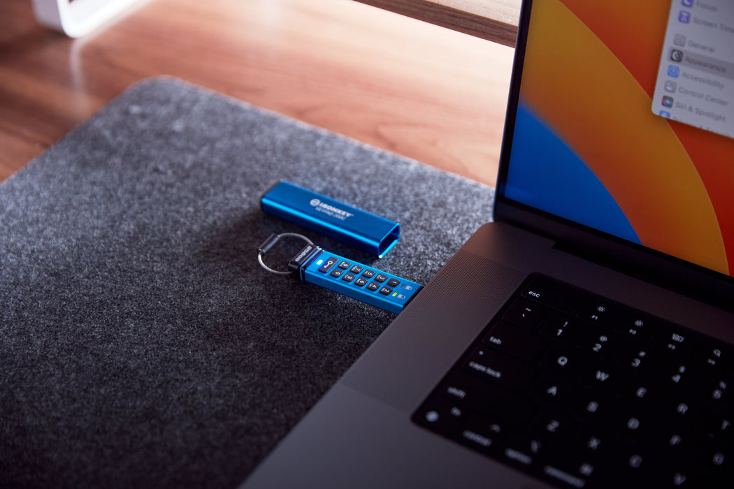 EAN 0740617336603 - Kingston Technology IronKey Keypad 200 unidad flash USB USB Tipo C 3.2 Gen 1 (3.1 Gen 1) Azul imagen 7